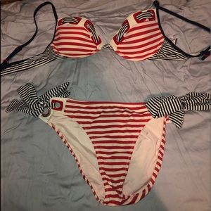Two piece bathing suit